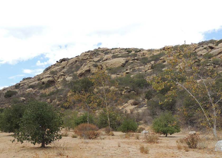 Rock formations, Corriganville