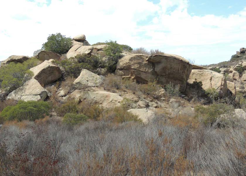 Rock formations, Corriganville