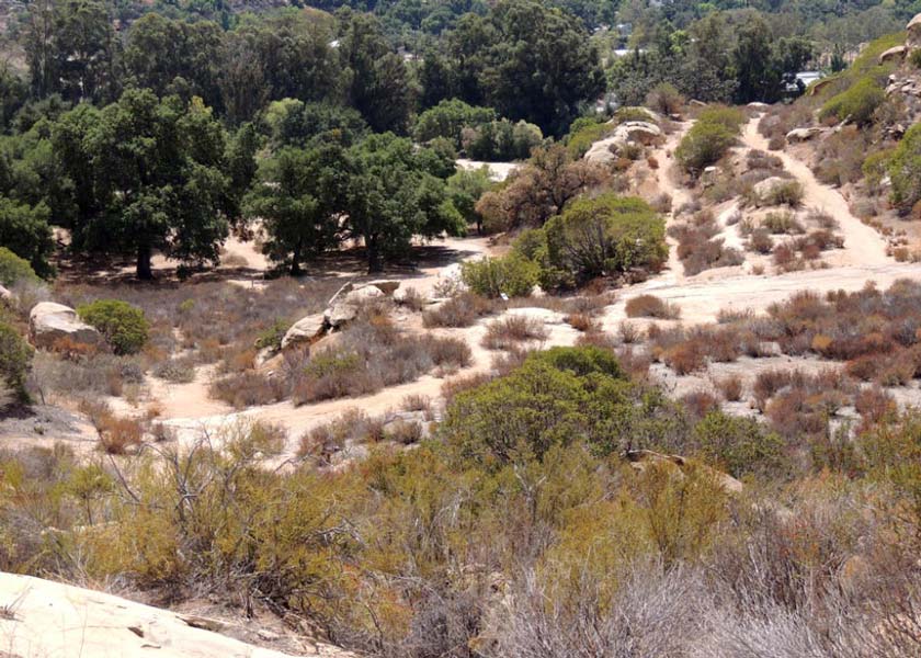 Rock formations, Corriganville